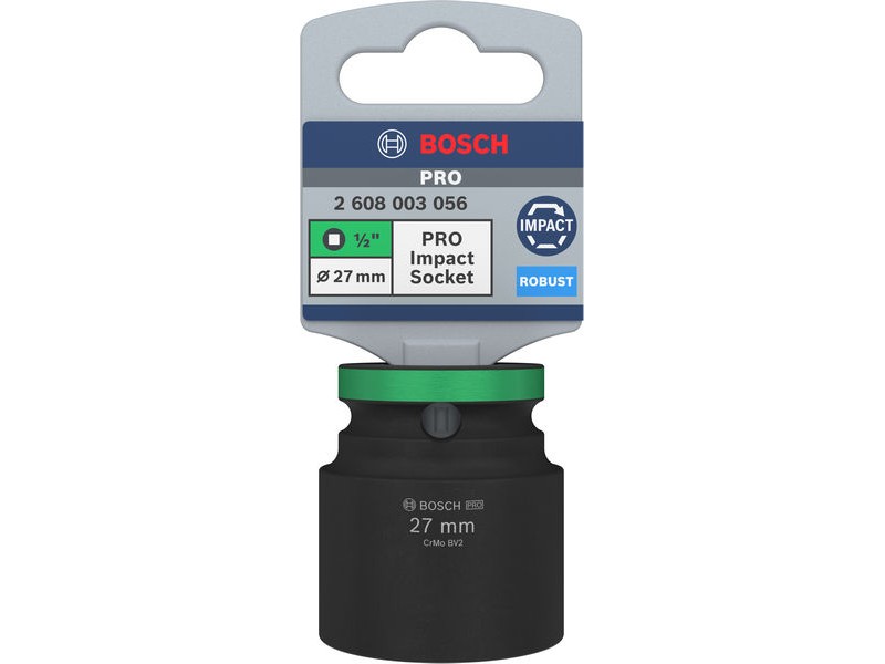 PRO Impact Socket Bosch, 1/2, 27mm, standardni, 2608003056